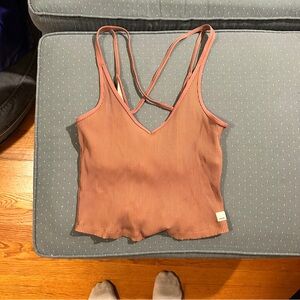 Vuori  rib crop tank